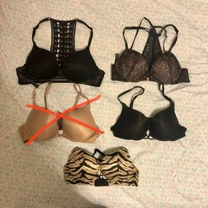 Victoria’s Secret Bombshell Bra Bundle 34A